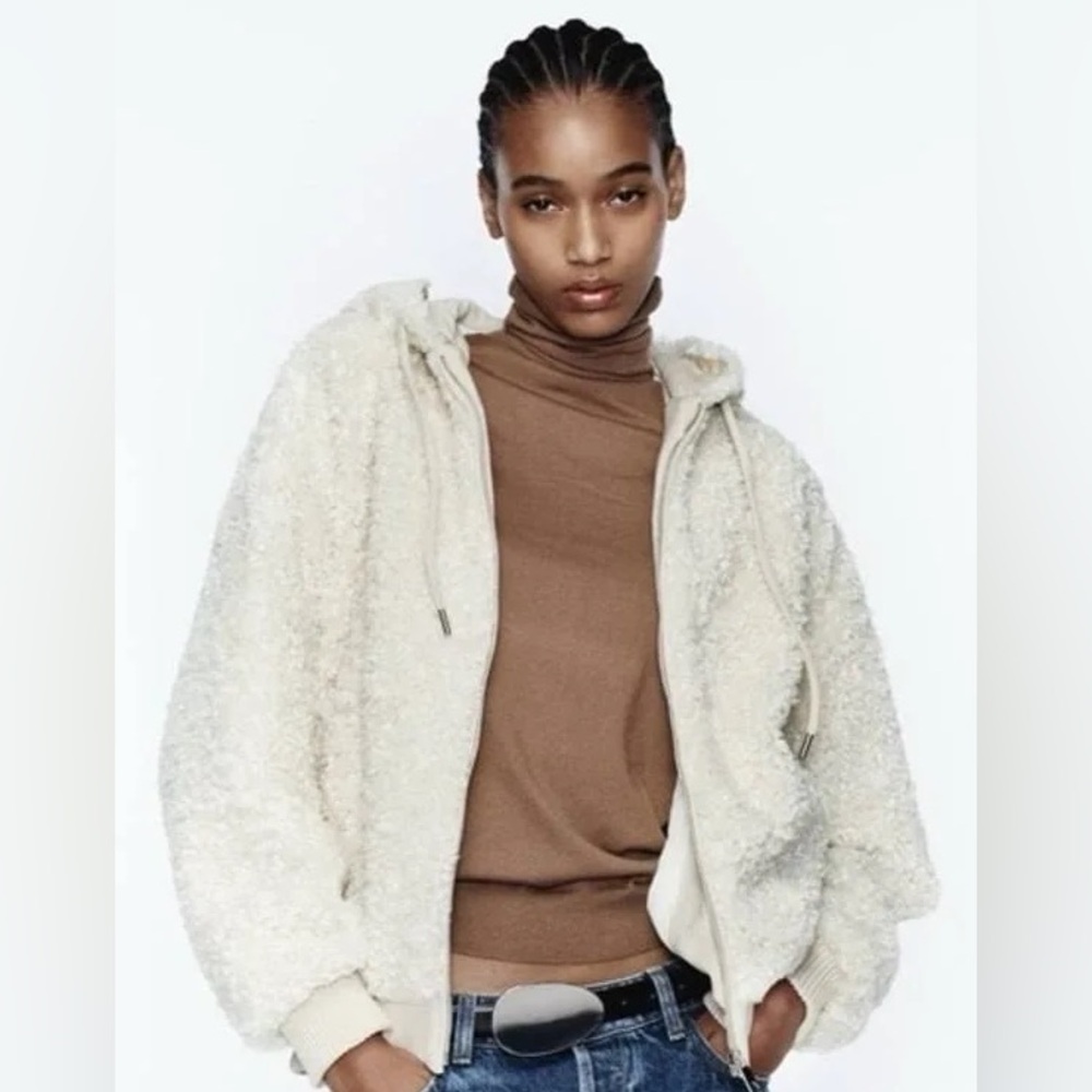 Zara Women’s Hooded Fleece Jacket